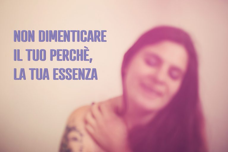 non dimenticare la tua essenza