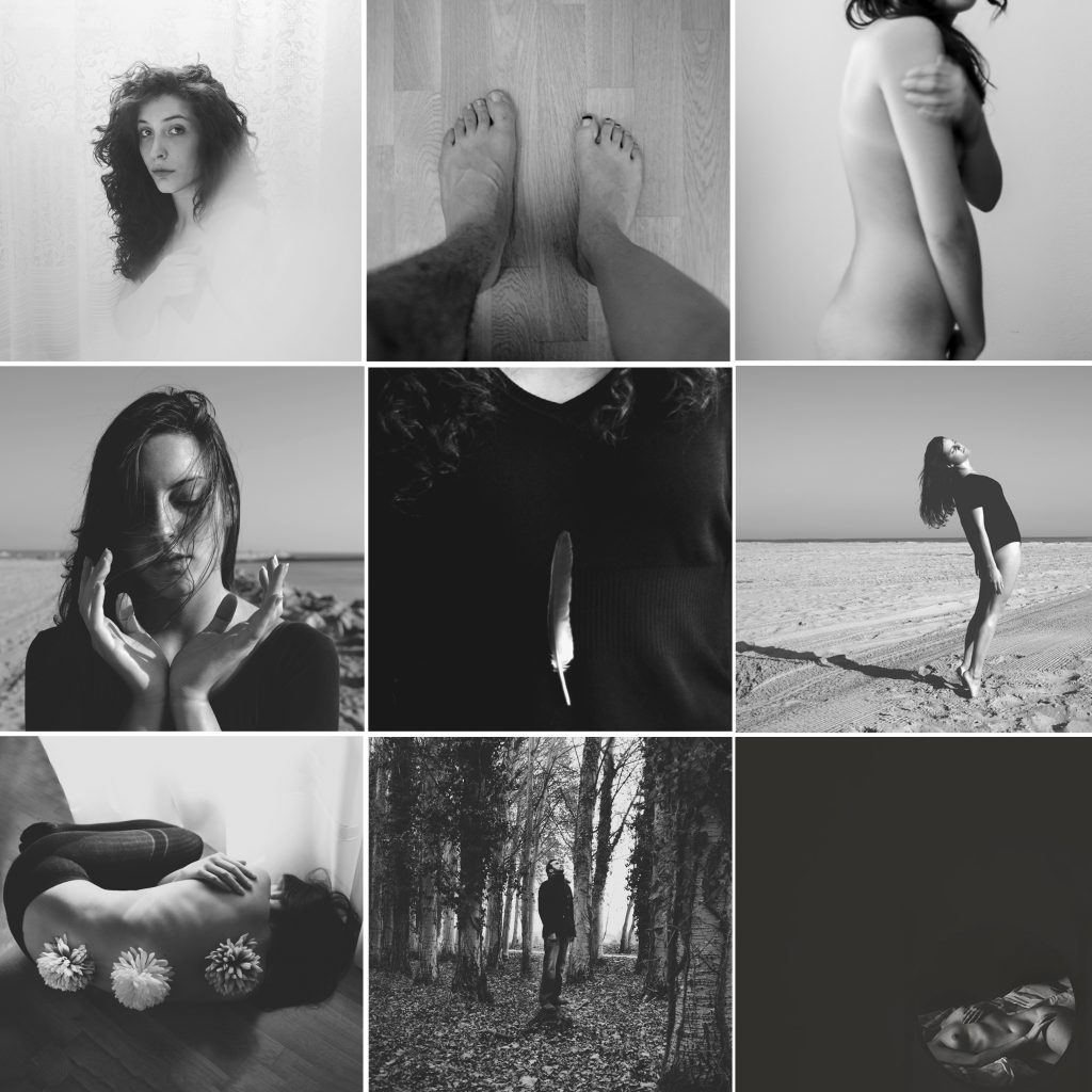 ho iniziato scattando fotografie alle mie amiche, riproducevo delle storie che creavo nella mia testa lasciandomi ispirare dall’adolescenza, dalla scoperta del corpo, dei colori, delle emozioni. 