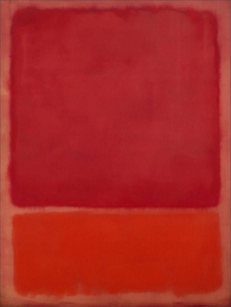 la narrazione del rosso in arte